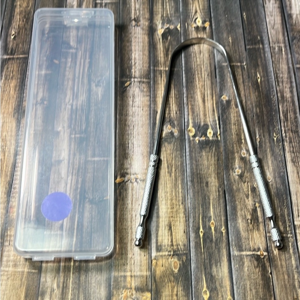 5for$10 Tongue Scraper for Adults With Travel Cases Oral Care & Hygiene NWOT